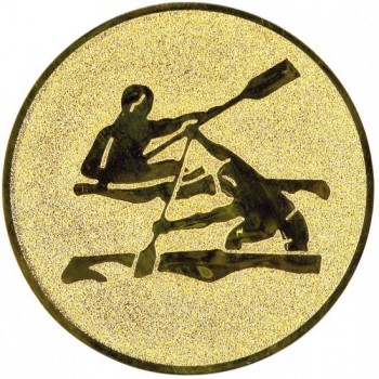 Kokardy.cz ® Emblém kanoistika zlato 25 mm