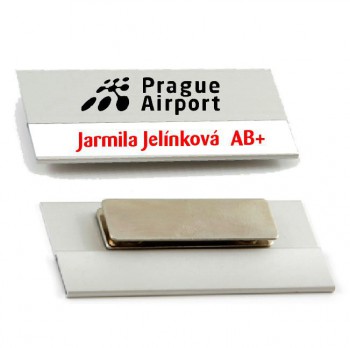 Kokardy.cz ® Oděvní jmenovka JSM03 s magnetem