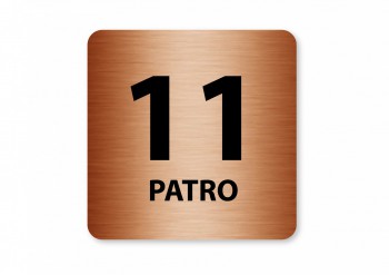 Kokardy.cz ® Piktogram 11.patro bronz 02