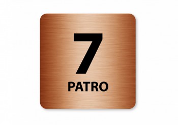 Kokardy.cz ® Piktogram 7.patro bronz 02
