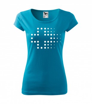 Poháry.com ® Tričko pro zdravotní sestřičku D3 tyrkysové - XS dámské