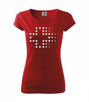 Poháry.com ® Tričko pro zdravotní sestřičku D3 červené - XS dámské