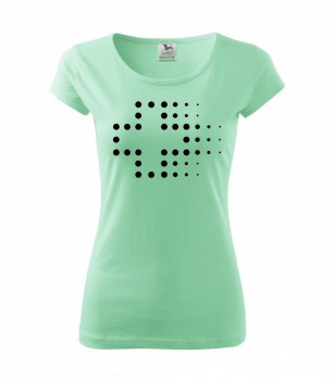 Poháry.com ® Tričko pro zdravotní sestřičku D3 mátové - XS dámské