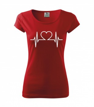 Poháry.com ® Tričko pro zdravotní sestřičku D22 červené - XS dámské