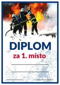 Kokardy.cz ® Diplom hasiči D23