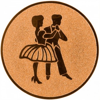 Kokardy.cz ® Emblém tanec bronz 25 mm