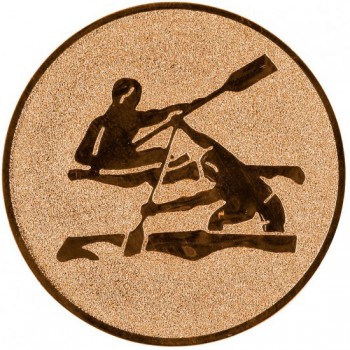 Kokardy.cz ® Emblém kanoistika bronz 25 mm