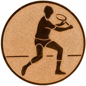 Kokardy.cz ® Emblém tenis bronz 25 mm