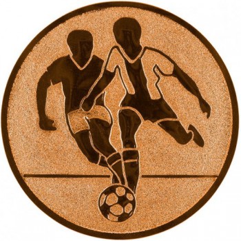 Kokardy.cz ® Emblém fotbal bronz 25 mm