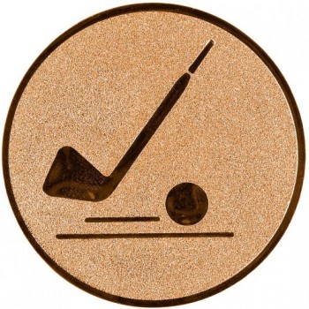 Kokardy.cz ® Emblém florbal bronz 25 mm