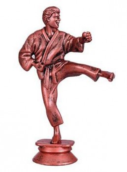 Kokardy.cz ® Karate muž F005 bronz