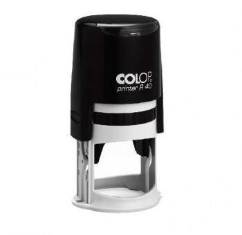 COLOP ® Razítko COLOP Printer R40/černá - modrý polštářek
