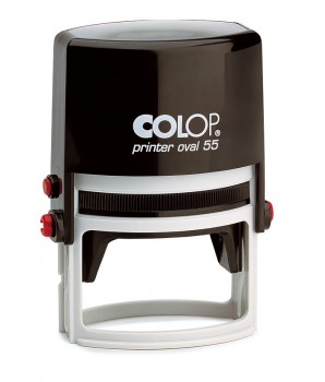 COLOP ® Razítko COLOP Printer 55 Oval se štočkem - bezbarvý polštářek / nenapuštěný barvou /