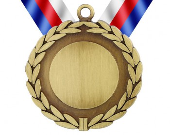 Kokardy.cz ® Medaile MD7 zlato s trikolórou
