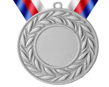 Kokardy.cz ® Medaile MD71 stříbro s trikolórou
