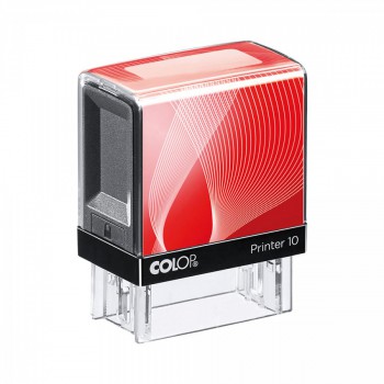 COLOP ® Razítko Colop Printer 10 červené - černý polštářek