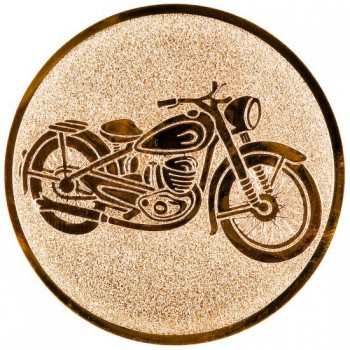 Kokardy.cz ® Emblém moto veterán bronz 25 mm