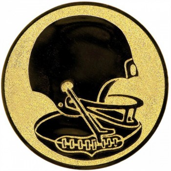 Kokardy.cz ® Emblém americký fotbal zlato 25 mm