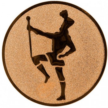 Kokardy.cz ® Emblém mažoretky bronz 25 mm