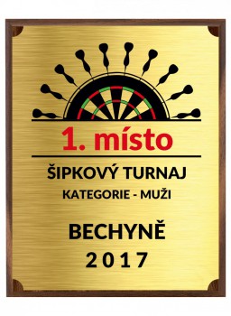 Kokardy.cz ® Dřevěná plaketa 5105PZ