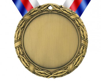 Kokardy.cz ® Medaile MD88 zlato s trikolórou