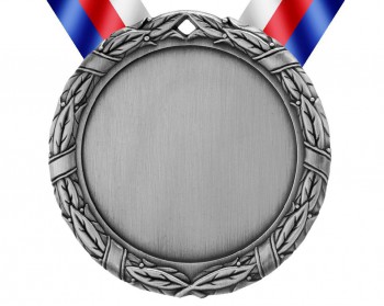 Kokardy.cz ® Medaile MD88 stříbro s trikolórou