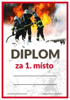 Kokardy.cz ® Diplom hasiči D22