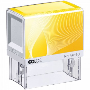 COLOP ® Razítko Colop Printer 60 žluté - modrý polštářek