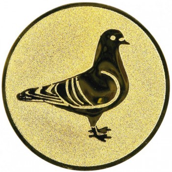 Kokardy.cz ® Emblém holub zlato 25 mm