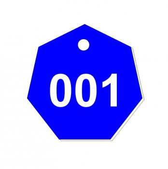 Kokardy.cz ® Klíčenka plastová K006 modrá