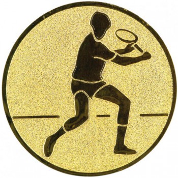 Kokardy.cz ® Emblém tenis zlato 50 mm