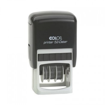 COLOP ® Razítko Colop 52-Dater se štočkem - černý polštářek