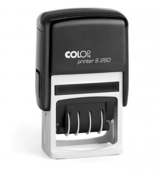 COLOP ® Razítko Colop printer S 260-Dater - modrý polštářek