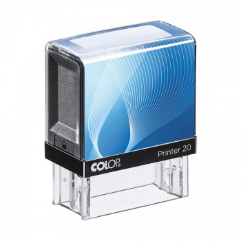 COLOP ® Razítko Colop Printer 20 modré - červený polštářek