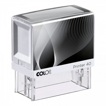 COLOP ® Razítko Colop Printer 40 černo/bílé - černý polštářek