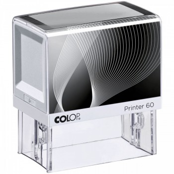 COLOP ® Razítko Colop Printer 60 černo/bílé - bezbarvý polštářek / nenapuštěný barvou /