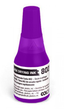 COLOP ® Razítková rychleschnoucí barva COLOP 802 fialová