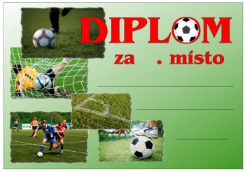 Kokardy.cz ® Diplom fotbal D12