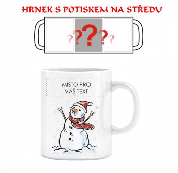 Kokardy.cz ® Hrnek s vánočním motivem 05 na střed