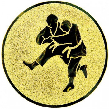 Kokardy.cz ® Emblém judo zlato 50 mm
