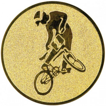 Kokardy.cz ® Emblém cyklotriál zlato 50 mm