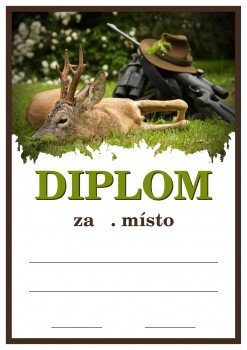 Kokardy.cz ® Diplom jelen D151