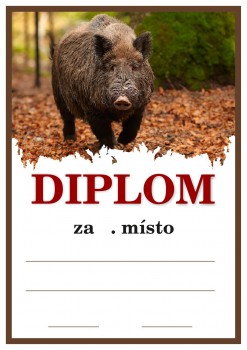 Kokardy.cz ® Diplom divočák D148