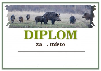 Kokardy.cz ® Diplom divočák D146