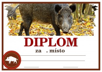 Kokardy.cz ® Diplom divočák D145