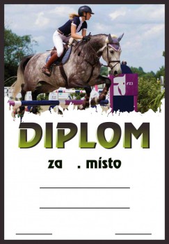 Kokardy.cz ® Diplom parkur D224