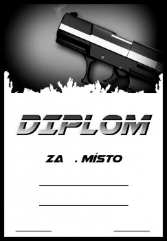 Kokardy.cz ® Diplom střelba D215