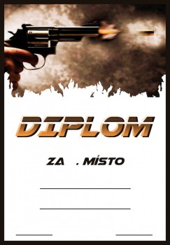 Kokardy.cz ® Diplom střelba D214