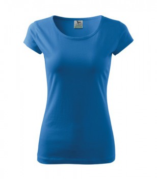 MALFINI ® Dámské tričko PURE azurové - S dámské