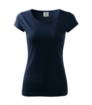 MALFINI ® Dámské tričko PURE tmavě modré - XXL dámské